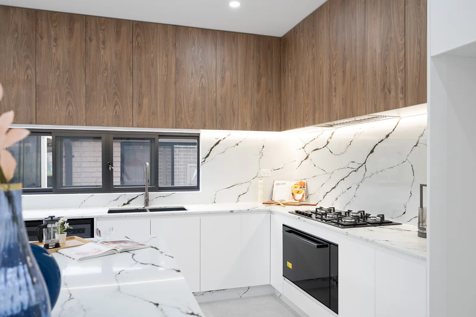 Linda Street — kitchen detail and cabinetry