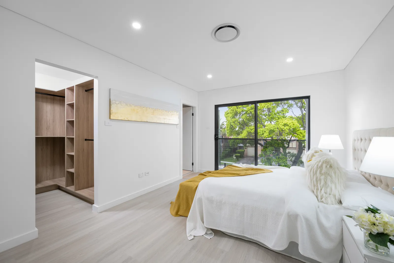 Linda Street — master bedroom