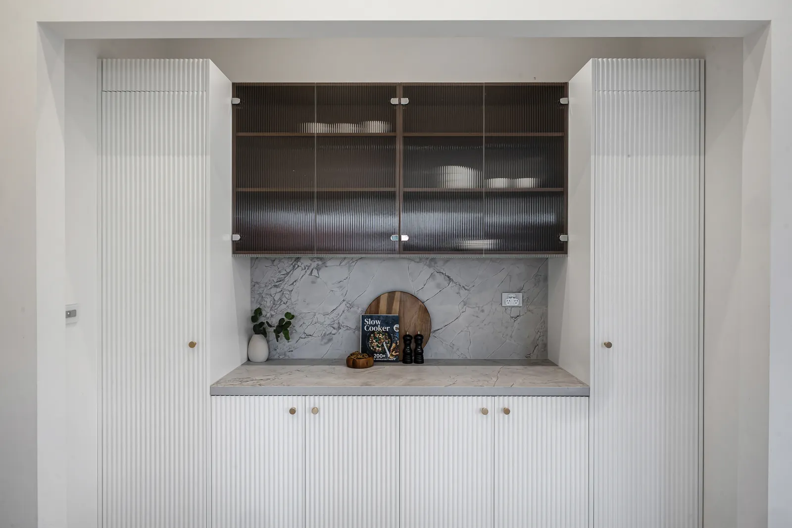 Smart Street — kitchen detail with brass tapware